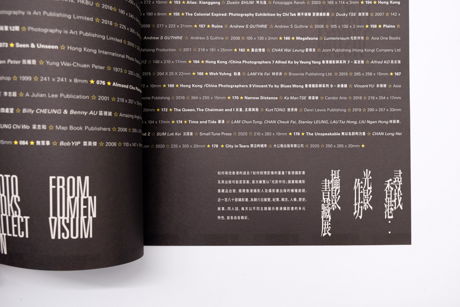 Unfolding Hong Kong: Photobooks collection from Lumenvisum